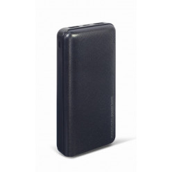 20000mAh Power bank - Gembird PB20-02, Power output: 2 x USB-AF, 5.0 V DC, 2.4 A, 12.0 W, Black